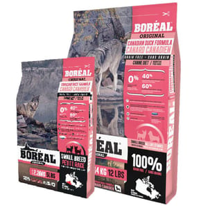 BOREAL BOREAL 小型犬糧 加拿大鴨鮮肉 2.26kg 26kg 正面圖