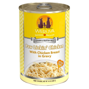 WeRuVa WeRuVa 狗罐頭 經典系列 無骨去皮雞胸肉 Paw Lickin' Chicken 400g 400g 正面圖