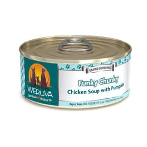 WeRuVa WeRuVa 狗罐頭 經典系列 雞湯+無骨去皮雞胸肉+南瓜 156g 156g  正面圖