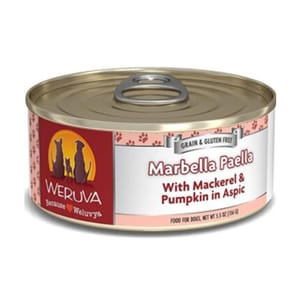 WeRuVa WeRuVa 狗罐頭 經典系列 鯖魚+南瓜 156g 156g 正面圖