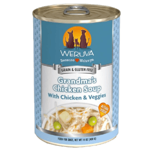 WeRuVa WeRuVa 狗罐頭 經典系列 無骨去皮雞胸肉+蔬菜 Grandma's Chicken Soup 400g 400g  正面圖