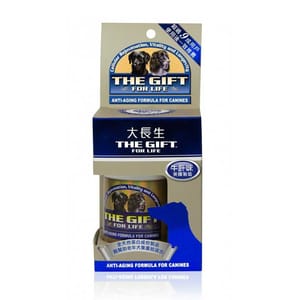 The The Gift for Life「大長生」全天然植物精華素 60粒 60粒 犬用 正面圖