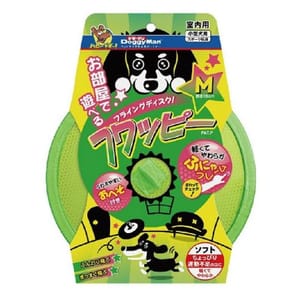 DoggyMan DoggyMan 日本狗玩具 小型玩樂飛碟 室內都玩得 M碼 一本入 正面圖