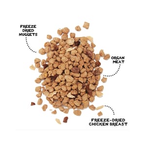 The The Simple Food Project 全貓糧 凍乾脫水系列 雞及火雞 1.5lbs 5lb  背面圖