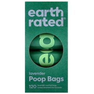 Earth Earth Rated Poop Bags for Backyard Pickups Lavender 120pcs 薰衣草味撿便袋 120枚 正面圖