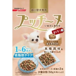 日本Petline 日本Petline Putti Lnu 軟粒低脂肪狗糧 一歲或以上 金槍魚味 200g 200g  正面圖