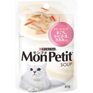 MonPetit MonPetit 湯包 白汁濃湯系列 吞拿魚及雞柳 40g 40g  正面圖