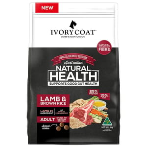 Ivory Ivory Coat 狗糧 羊肉糙米成犬配方 Lamb & Brown rice 2.5kg 5kg 正面圖