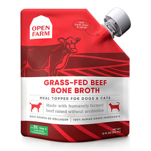 Open Open Farm 草飼牛肉鮮熬骨湯 12fl oz 貓犬用 正面圖