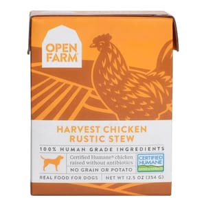 Open Open Farm 狗濕糧 燉肉配方 走地雞 12.5oz 5oz 正面圖