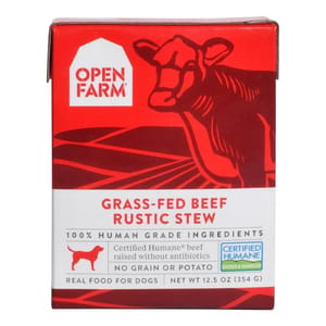 Open Open Farm 狗濕糧 燉肉配方 草飼牛 12.5oz 5oz 正面圖