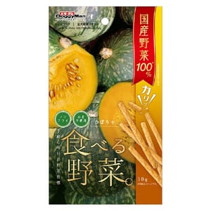 DoggyMan DoggyMan 日本狗零食 100%國產野菜 健康小食 南瓜條 30g 30g 正面圖