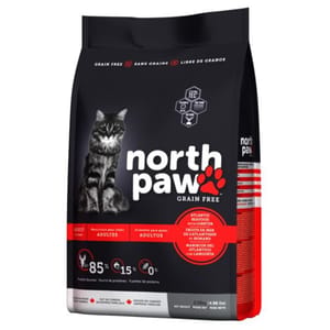 North North Paw 貓糧 無穀物成貓配方 海魚+龍蝦 2.25kg 25kg 正面圖