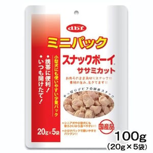 日本d.b.f 日本d.b.f 狗小食 迷你包裝 鮮雞肉零食粒 20g 5袋入 20g  正面圖