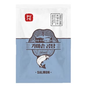 Nonda Nonda 韓國石鍋牛骨湯 三文魚 30g 30g 貓犬用 正面圖