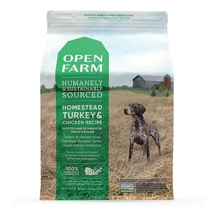 Open Open Farm 無穀物狗糧 火雞走地雞 4lb 4lb 正面圖