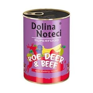 Dolina Dolina Noteci 狗罐頭 獐鹿+牛 400g 400g 正面圖