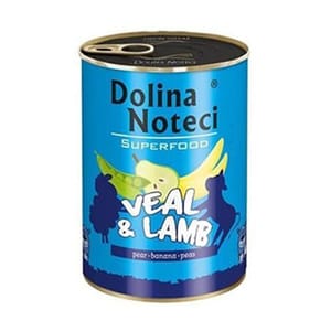 Dolina Dolina Noteci 狗罐頭 牛仔肉+羊 400g 400g 正面圖
