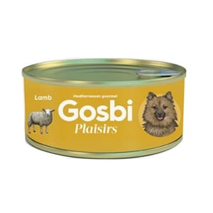 Gosbi Gosbi Plaisirs 無穀物狗罐頭 羊肉 185g 185g  正面圖