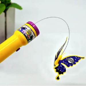 日本Petio 日本Petio 飛舞蝴蝶逗貓玩具   正面圖