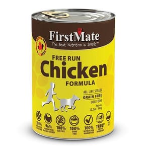 FirstMate FirstMate 狗罐頭 無穀物走地雞 345g 345g 正面圖