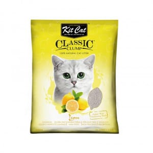 Kit Kit Cat 天然凝結貓砂 檸檬香味 10L 10L  正面圖