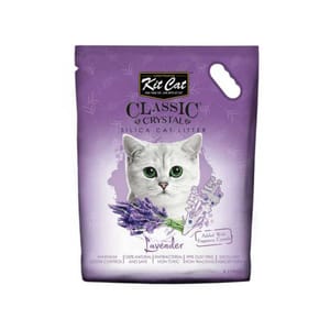 Kit Kit Cat 天然 水晶貓砂 薰衣草味 5L 5L  正面圖