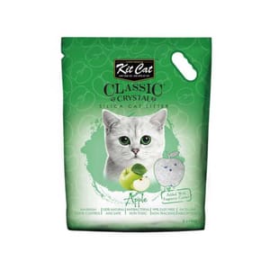 Kit Kit Cat 天然 水晶貓砂 蘋果味 5L 5L  正面圖