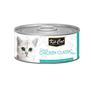 Kit Kit Cat Aspic 無穀物肉凍貓罐頭 雞 80g 80g 正面圖