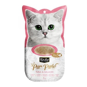 Kit Kit Cat Purr Puree 養生肉醬 吞拿魚+三文魚 60g 60g  正面圖