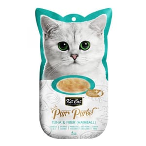 Kit Kit Cat Purr Puree 養生肉醬 吞拿魚+去毛球 60g 60g  正面圖