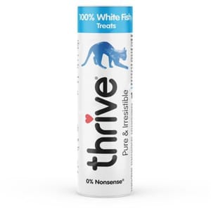 Thrive Thrive 貓狗零食 脆樂芙 冷凍脫水小食 白魚 Freeze Dried White Fish 15g 15g 貓犬用 正面圖