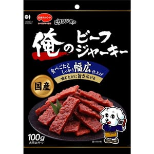 日本Vita 日本Vita One 狗零食 俺の牛肉乾 100g 100g  正面圖