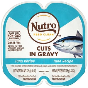 Nutro Nutro 貓濕糧 濃汁肉塊吞拿魚 2.64oz 64oz 正面圖
