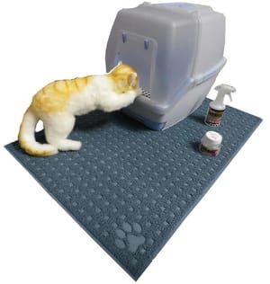 日本SANMATE 日本SANMATE Plus Mat 防滑防貓砂食物碎帶出 衛生蹭腳地墊 貓犬用 貓犬用 側面圖