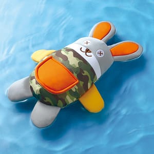 日本Bonbi 日本Bonbi ILOVEPETS Prienzoo狗狗防水玩具 兔兔 一個   背面圖