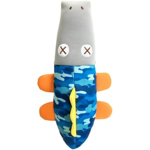 日本Bonbi 日本Bonbi ILOVEPETS Prienzoo狗狗防水玩具 鱷魚 一個   正面圖