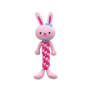 日本Bonbi 日本Bonbi ILOVEPETS Dental Animal 嚴選狗狗護齒玩具 兔兔 正面圖