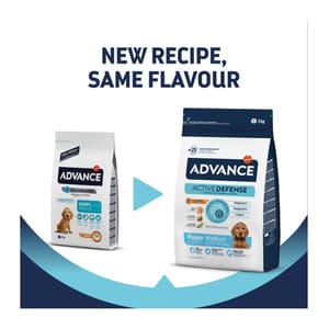 ADVANCE ADVANCE 日常護理 中型幼犬糧 MEDIUM PUPPY PROTECT 3kg 3kg  正面圖