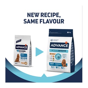 ADVANCE ADVANCE 日常護理 中型成犬糧 MEDIUM ADULT 3kg 3kg 正面圖