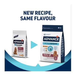 ADVANCE ADVANCE 日常護理 中型老犬糧 MEDIUM SENIOR 3kg 3kg 正面圖