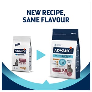 ADVANCE ADVANCE 絕育老貓糧 日常護理 1.5kg 5kg 正面圖