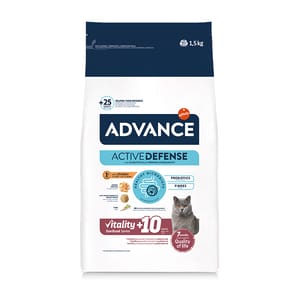 ADVANCE ADVANCE 絕育老貓糧 日常護理 1.5kg 5kg  正面圖