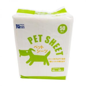 PET PET SHEET 除臭寵物尿墊 狗尿墊 狗尿片 [45*60 L碼 50枚]   正面圖