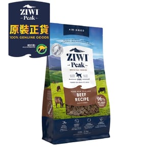 ZiwiPeak ZiwiPeak 狗糧 風乾牛肉配方 Beef 2.5kg 5kg  正面圖