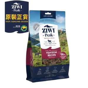 ZiwiPeak ZiwiPeak 狗糧 風乾鹿肉配方 Venison 454g 454g  正面圖