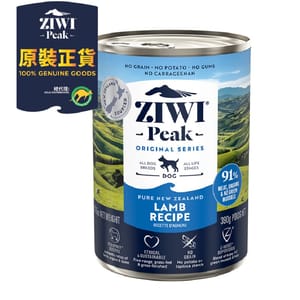 ZiwiPeak ZiwiPeak 狗罐頭 羊肉配方 Lamb Recipe 390g 390g 正面圖