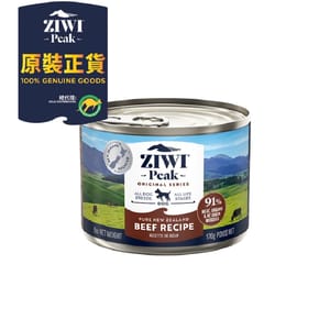 ZiwiPeak ZiwiPeak 狗罐頭 牛肉配方 Beef Recipe 170g 170g  正面圖