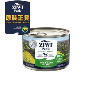 ZiwiPeak ZiwiPeak 狗罐頭 草胃及羊肉配方Tripe & Lamb Recipe 170g 170g 正面圖