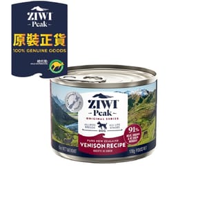 ZiwiPeak ZiwiPeak 狗罐頭 鹿肉配方 Venison Recipe 170g 170g  正面圖